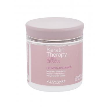 Alfaparf Milano Keratin Therapy Lisse Design Rehydrating  200Ml    Per Donna (Maschera Per Capelli)