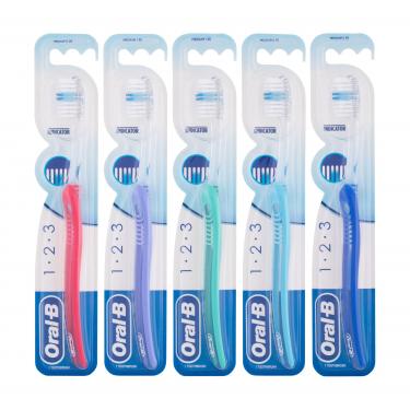 Oral-B 1-2-3 Indicator  1Pc   Medium Unisex (Spazzolino)