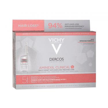 Vichy Dercos Aminexil Clinical 5  21X6Ml    Per Donna (Siero Per Capelli)