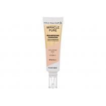 Max Factor Miracle Pure Skin-Improving Foundation  30Ml 32 Light Beige  Spf30 Per Donna (Makeup)