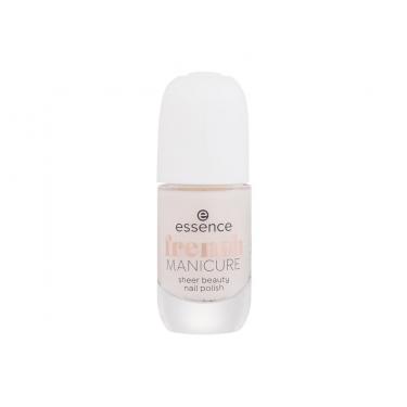 Essence French Manicure Sheer Beauty Nail Polish 8Ml  Per Donna  (Nail Polish)  02 Rosé On Ice