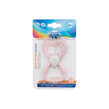 Canpol Babies Water Teether With Rattle 1Pc  K  (Toy) Pink 