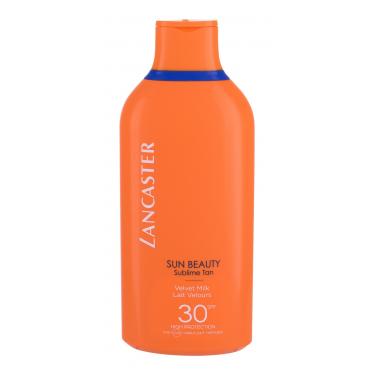 Lancaster Sun Beauty Velvet Milk  400Ml   Spf30 Per Donna (Lozione Solare Per Il Corpo)