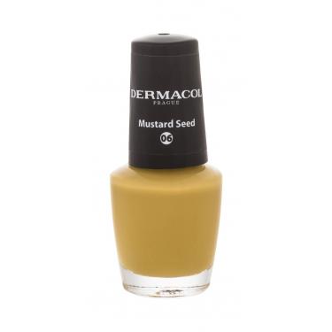 Dermacol Nail Polish Mini  5Ml 06 Mustard Seed  Autumn Limited Edition Per Donna (Smalto Per Unghie)