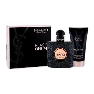 Yves Saint Laurent Black Opium  Edp 50 Ml + Body Moisturizing Care 50 Ml 50Ml    Per Donna (Eau De Parfum)