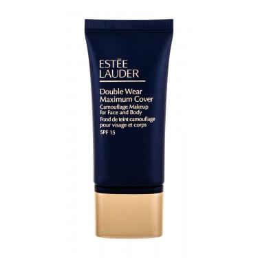 Estée Lauder Double Wear Maximum Cover  30Ml 1C1 Cool Bone  Spf15 Per Donna (Makeup)