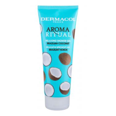 Dermacol Aroma Ritual Brazilian Coconut  250Ml    Per Donna (Bagnoschiuma)