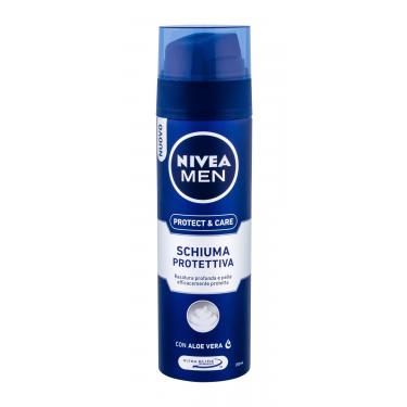 Nivea Men Protect & Care   200Ml    Per Uomo (Schiuma Da Barba)