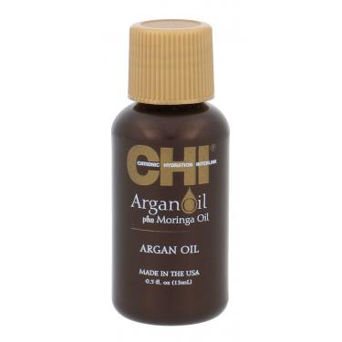 Farouk Systems Chi Argan Oil Plus Moringa Oil  15Ml    Per Donna (Oli E Siero Per Capelli)