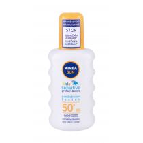 Nivea Sun Kids Protect & Sensitive  200Ml   Sun Spray Spf50+ K (Lozione Solare Per Il Corpo)