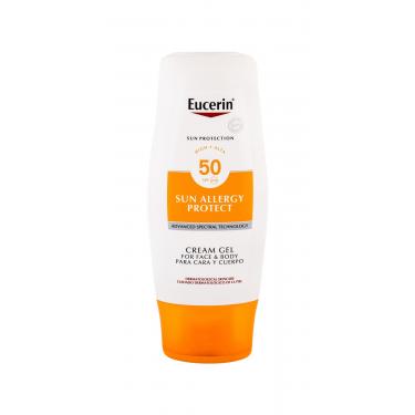 Eucerin Sun Allergy Protect Sun Cream Gel  150Ml   Spf50 Unisex (Lozione Solare Per Il Corpo)