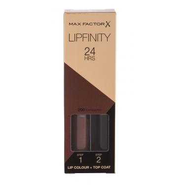 Max Factor Lipfinity Lip Colour  4,2G 200 Caffeinated   Per Donna (Rossetto)