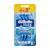 Gillette Blue3 Cool  8Pc    Per Uomo (Rasoio)