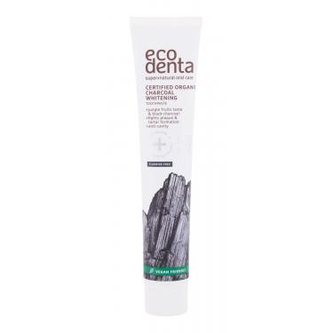 Ecodenta Organic Charcoal Whitening  75Ml    Unisex (Dentifricio)