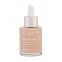 Clarins Skin Illusion Natural Hydrating  30Ml 108.5 Cashew  Spf15 Per Donna (Makeup)