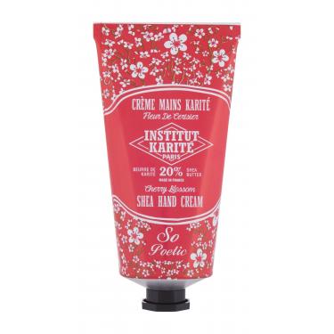 Institut Karité Shea Hand Cream Cherry Blossom  75Ml    Per Donna (Crema Per Le Mani)