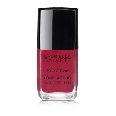 Gabriella Salvete Longlasting Enamel   11Ml 29 Hot Pink   Per Donna (Smalto Per Unghie)