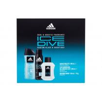 Adidas Ice Dive  100Ml Edt 100 Ml + Deodorant 150 Ml + Shower Gel 250 Ml Per Uomo  Deodorant(Eau De Toilette)  