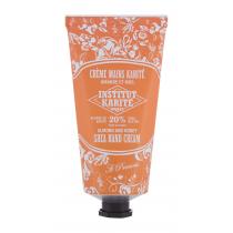 Institut Karité Shea Hand Cream Almond & Honey  75Ml    Per Donna (Crema Per Le Mani)