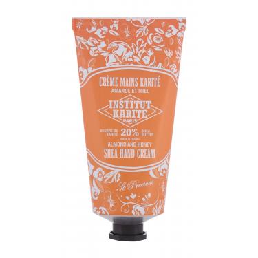 Institut Karité Shea Hand Cream Almond & Honey  75Ml    Per Donna (Crema Per Le Mani)