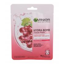 Garnier Skin Naturals Hydra Bomb Natural Origin Grape Seed Extract  1Pc    Per Donna (Mascherina)