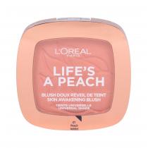 L'Oréal Paris Wake Up & Glow Life´S A Peach  9Ml 01 Peach Addict   Per Donna (Blush)