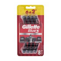 Gillette Blue3   8Pc   Red Per Uomo (Rasoio)