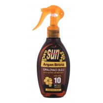Vivaco Sun Argan Bronz Suntan Oil  200Ml   Spf10 Unisex (Lozione Solare Per Il Corpo)
