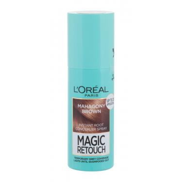 L'Oréal Paris Magic Retouch Instant Root Concealer Spray  75Ml Mahagony Brown   Per Donna (Tinta Per Capelli)