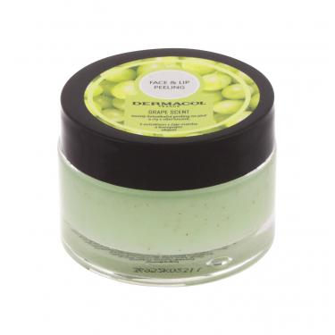 Dermacol Face & Lip Peeling Grape Scent  50G    Per Donna (Peeling)