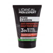 L'Oréal Paris Men Expert Pure Carbon Anti-Imperfection  100Ml   3In1 Per Uomo (Gel Detergente)