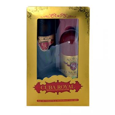 Cuba Royal Edt 100Ml + 50Ml Deo Rollon 100Ml  Per Uomo  (Eau De Toilette)