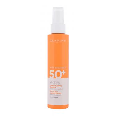 Clarins Sun Care Lotion Spray  150Ml   Spf50+ Unisex (Lozione Solare Per Il Corpo)