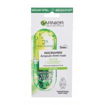 Garnier Skin Naturals Niacinamide Ampoule  1Pc    Per Donna (Mascherina)