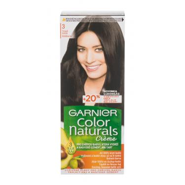 Garnier Color Naturals Créme  40Ml 3 Natural Dark Brown   Per Donna (Tinta Per Capelli)