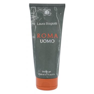 Laura Biagiotti Roma Uomo   200Ml    Per Uomo (Bagnoschiuma)