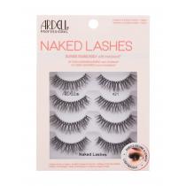 Ardell Naked Lashes 421  4Pc Black   Per Donna (Ciglia Finte)