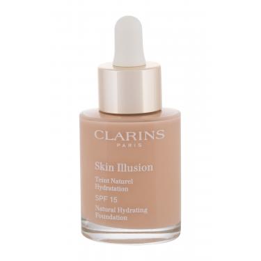 Clarins Skin Illusion Natural Hydrating  30Ml 107 Beige  Spf15 Per Donna (Makeup)