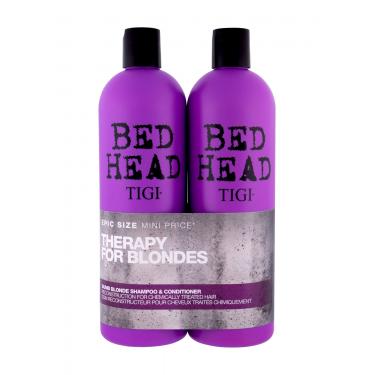 Tigi Bed Head Dumb Blonde 750Ml Bed Head Dumb Blonde Shampoo + 750Ml Bed Head Dumb Blonde Reconstructor 750Ml    Per Donna (Shampoo)