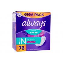 Always Daily Fresh      76Pc Per Donna (Pantyliner) Normal Fresh Scent