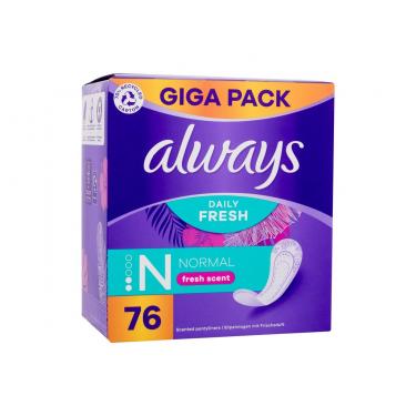 Always Daily Fresh      76Pc Per Donna (Pantyliner) Normal Fresh Scent