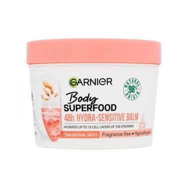 Garnier Body Superfood  Oat Milk + Prebiotics    380Ml Per Donna (Body Balm) 48H Hydra-Sensitive Balm