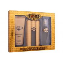 Cuba Prestige Legacy   EDT 90 ml + Shower Gel 200 ml + After Shave Lotion 100 ml Aftershave Water  90ml(Eau de Toilette) Per Uomo