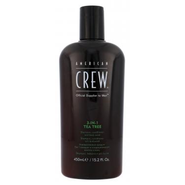 American Crew 3-In-1 Tea Tree  450Ml    Per Uomo (Shampoo)