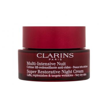 Clarins Super Restorative Night Cream Very Dry Skin 50Ml  Per Donna  (Night Skin Cream)  