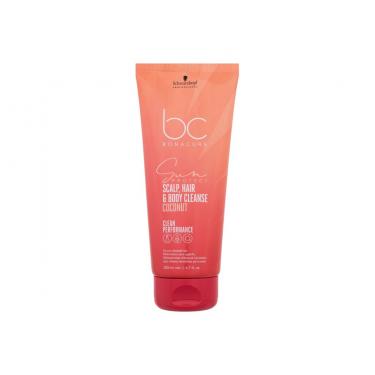 Schwarzkopf Professional Bc Bonacure Sun Protect Scalp, Hair & Body Cleanse Coconut 200Ml  Per Donna  (Shampoo)  