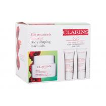 Clarins Body Shaping Essentials  200Ml Body Shaping Cream 200 Ml + Exfoliating Body Scrub 30 Ml + Moisture-Rich Body Lotion 30 Ml Per Donna  Body Lotion(Body Cream)  