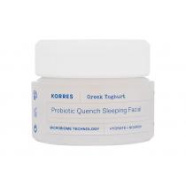 Korres Greek Yoghurt      40Ml Per Donna (Night Skin Cream) Probiotic Quench Sleeping Facial