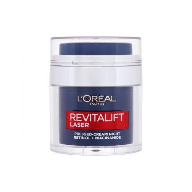 L'Oréal Paris Revitalift Laser Pressed-Cream Night  50Ml   Retinol + Niacinamide Per Donna (Crema Notte)