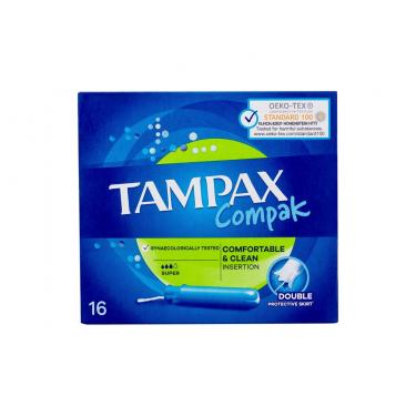 Tampax Compak      16Pc Per Donna (Tampon) Super